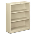 The HON Company Brigade Bookshelves and Bookcases, 3-Shelf, Putty