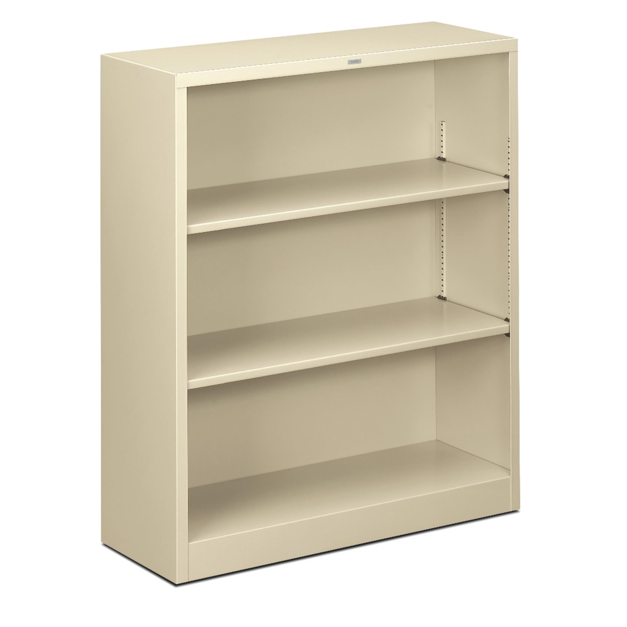 The HON Company Brigade Bookshelves and Bookcases, 3-Shelf, Putty