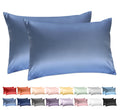 100% Cotton Standard Pillowcases Set of 2, Deep Dream 600 Thread Count Pillow Cases, 20x26 Inches, Super Soft and Breathable Env