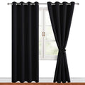 Hiasan Blackout Curtains for Bedroom, 52 x 96 Inches Long - Thermal Insulated & Light Blocking Window Curtains for Living Room, 