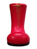 Screen Gems Boot Decor Storage Stool, Red
