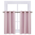 NICETOWN Camper RV Window Treatment Valance - Thermal Insulated Energy Smart Eyelet Top Curtains for Bedroom (Lavender Pink=Baby