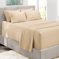 Hearth & Harbor Extra Deep Pocket Sheets - Fits Mattress 18-24 Inches Deep - Extra Deep Pocket Queen Sheets Sets - 6 Piece Queen
