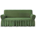 NIcEEc Sofa Slipcover green Sofa cover 1 Piece Easy Fitted Sofa couch cover Universal High Stretch Durable Furniture Protector w