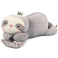 ARELUX 22in Stuffed Sloth Plush Animal Pillow,Soft Koala Plushie Hugging Pillow Doll Toy Accompany Plush for Friends Family Birt