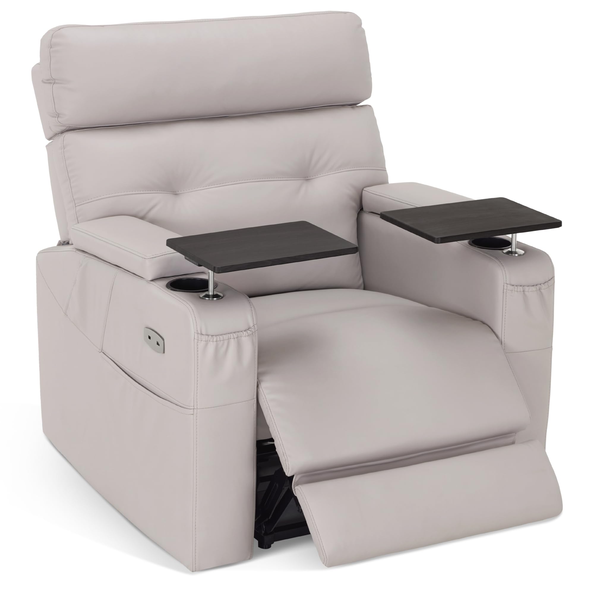 BarberPub Electric Lash Recliner Chair with Adjustable Headrest, Dual Motor Spa Facial Bed for Estheticians, Eyelash Extensions,