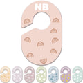 Hepertise Baby Closet Dividers, 1 Set of 8 - Durable Plastic Baby Clothes Organizer for Nursery Closet, Double-Sided Dividers fo