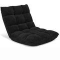 Giantex Floor Chair with Back Support, Folding Sofa Chair with 14 Adjustable Position, Padded Sleeper Bed, Couch Recliner, Floor