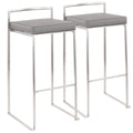 Fuji Stacker Bar Stool, Bar Chairs, Bar Stools Set of 2