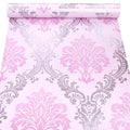ZAMNEA Self-Adhesive Shelf Liners Paper, Removable Self Adhesive Shelf Liner Dresser Drawer Wall Stickers Home Decoration, Pink 