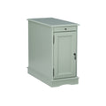 Powell Furniture Barron Accent Table, Aqua, Small