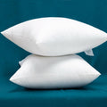 Warmwithann Extra Full and Thick Set of 2 Cotton Fabric Plump Throw Pillow Inserts, Down Alternative Decorative Couch Cushion Co