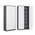 SISESOL Storage Cabinet with Doors and Shelves,71 Metal Storage Cabinet with Lock Door Adjustable Shelf, Steel Lockers for Offic