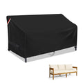 Loenel Outdoor Loveseat Cover, Waterproof 2-Seater Outdoor Bench Cover for Patio Furniture Sofa, Outside Couch Covers - 76 L x 3