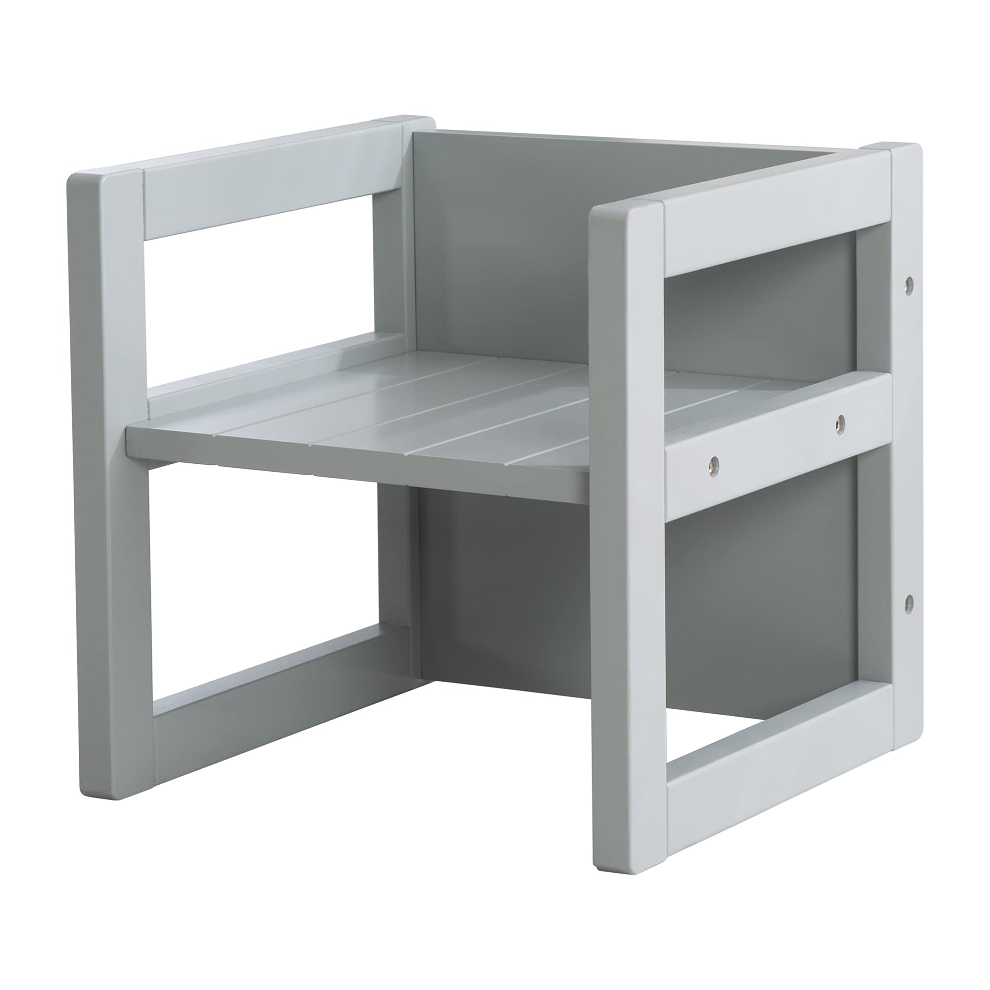Roba-Kids Country-Farmhouse: Childrens Gray Kids Chair