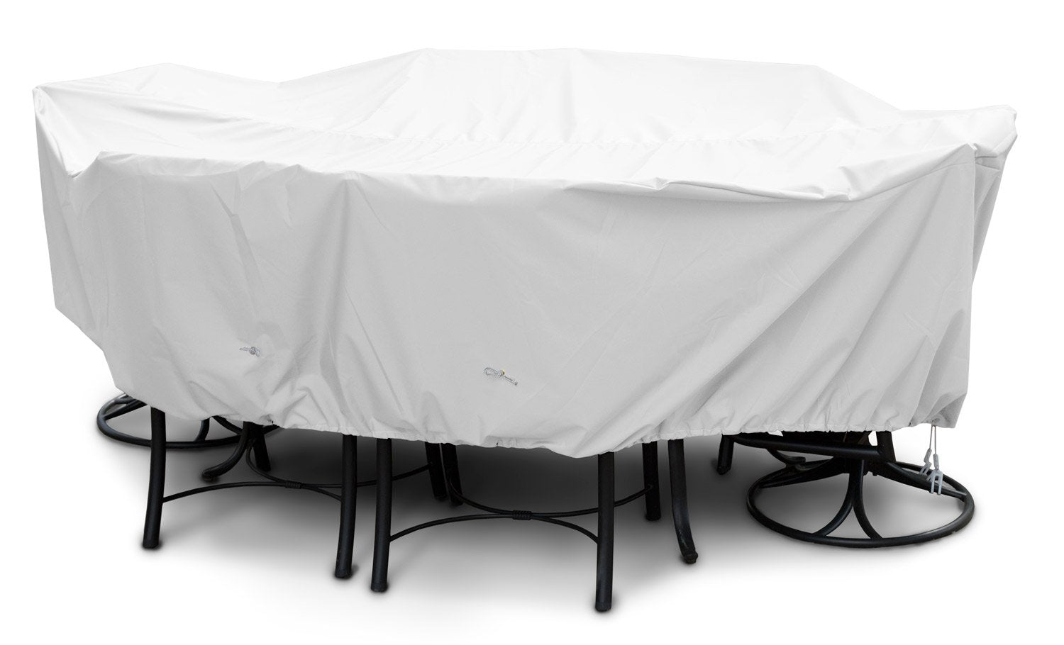 KoverRoos Weathermax 11362 Large High Back Dining Set Cover, 112 by 88 by 36-Inch, White