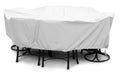 KoverRoos Weathermax 19484 X-Large High Back Dining Set Cover, 121 by 86 by 34-Inch, White