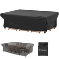Velway Patio Furniture Cover Outdoor, Waterproof Rectangular Patio Table Chair Set Cover, 98Lx78Wx28H, All Weather Oxford Tear-R