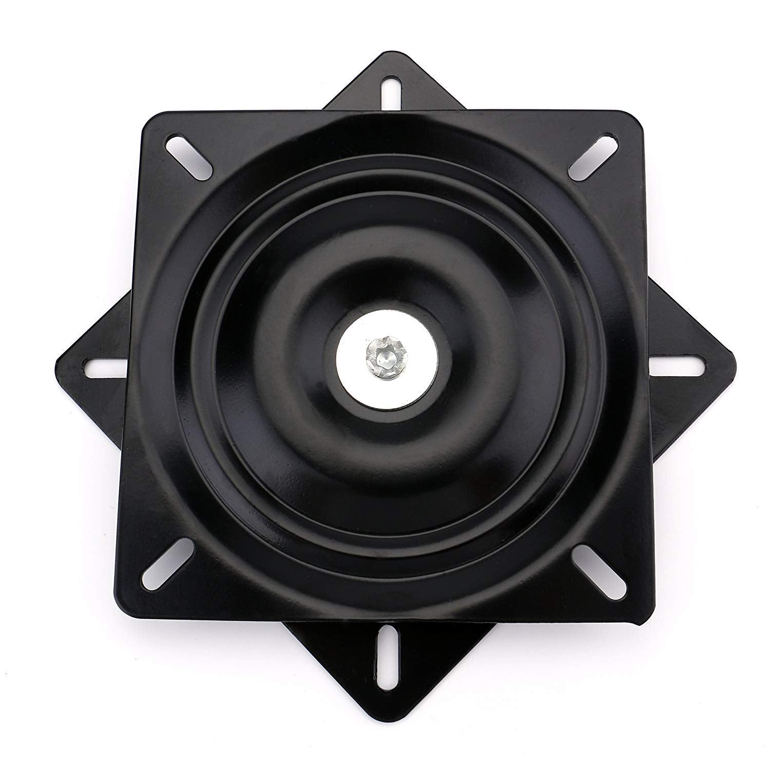 Fasmov 10 (245mm) Heavy Duty Bar Stool Swivel Replacement Seat Swivel Base Bar Stool Swivel Plate, Black
