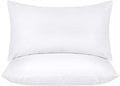 Utopia Bedding Throw Pillows Insert (Pack of 2, White) - 20 x 26 Inches Bed and Couch Pillows - Indoor Decorative Pillows