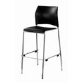 National Public Seating NPS 8700B Series Cafetorium Plush Vinyl Bar Stool
