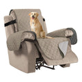 H.VERSAILTEX Reversible Quilted Recliner Covers Recliner Chair Cover Water Resistant Furniture Protector Washable Couch Cover wi