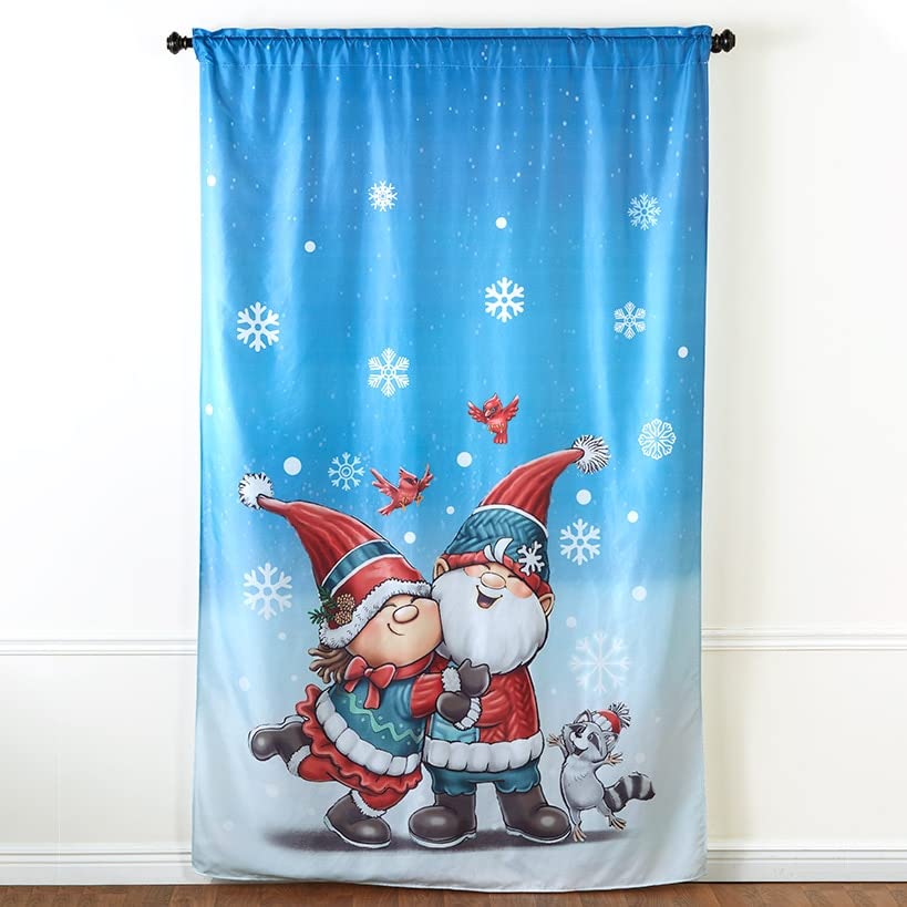 Petunia and Gnorme Winter Fun Home Accents - 84 Window Panel