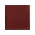 Flash Furniture Glenbrook 30 Square High-Gloss Mahogany Resin Table Top with 2 Thick Drop-Lip