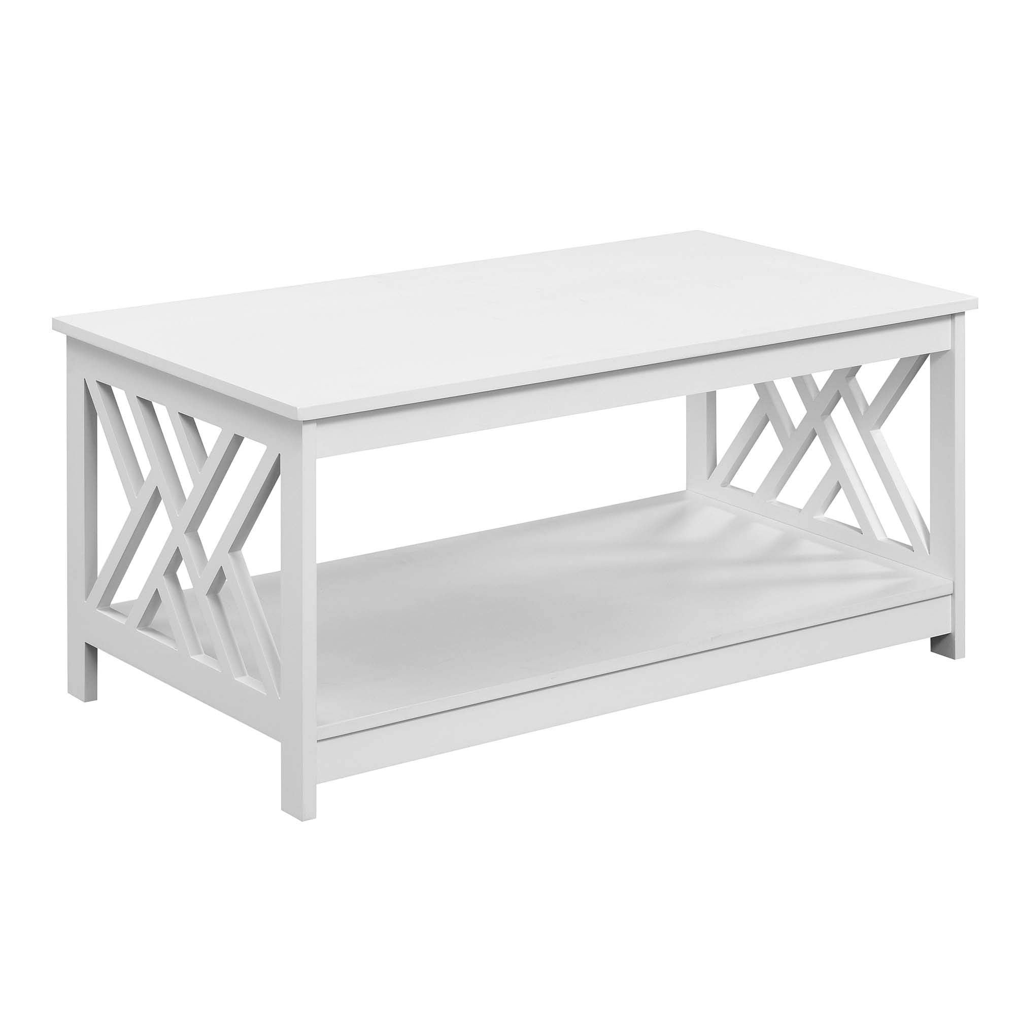 Convenience Concepts Titan Coffee Table, White