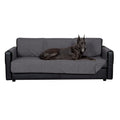 Furhaven Waterproof & Non-Slip XL Sofa/Couch Cover Protector for Dogs, Cats, & Children - Quilted Paw Print Living Room Furnitur