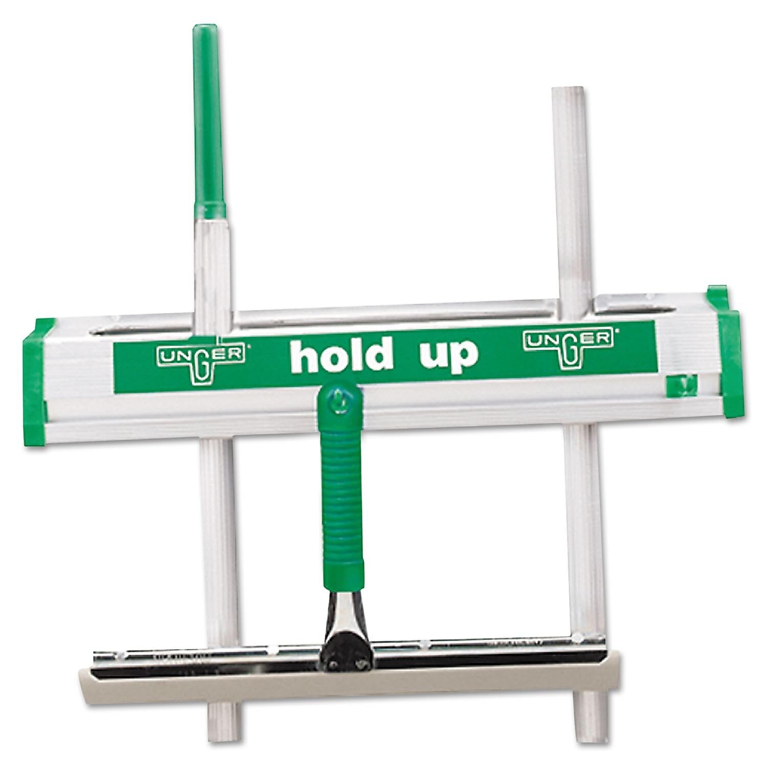 UNGER HU45 Hold Up Aluminum Tool Rack, 18-Inch, Aluminum/Green