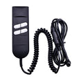 Fromann Recliners Remote Hand Control Handset 180 Degree 5 Pin 4/6 Button with 90 Degree Extension Cord for Power Sofa and Lift 