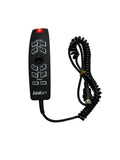 AlveyTech 12-Button 5-Pin Remote Hand Control for Pride VivaLift Lift Chair (Type 2 - Later Version) - Replacement Pendant Contr