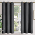 YoungsTex Blackout Curtains 54 Inches Length for Bedroom - Thermal Insulated with Grommet Top Room Darkening Curtain Drapes for 