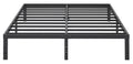 Cieemine 10 Inch King Size Bed Frame, Platform Metal Bed Frame King Heavy Duty Steel Slat Mattress Foundation, No Box Spring Nee
