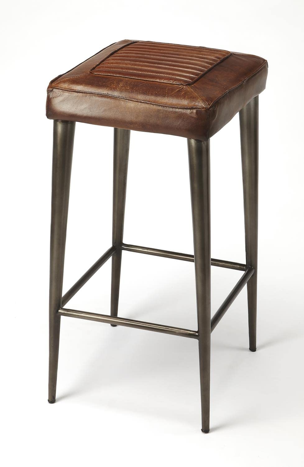 Butler Maxine Leather Bar Stool