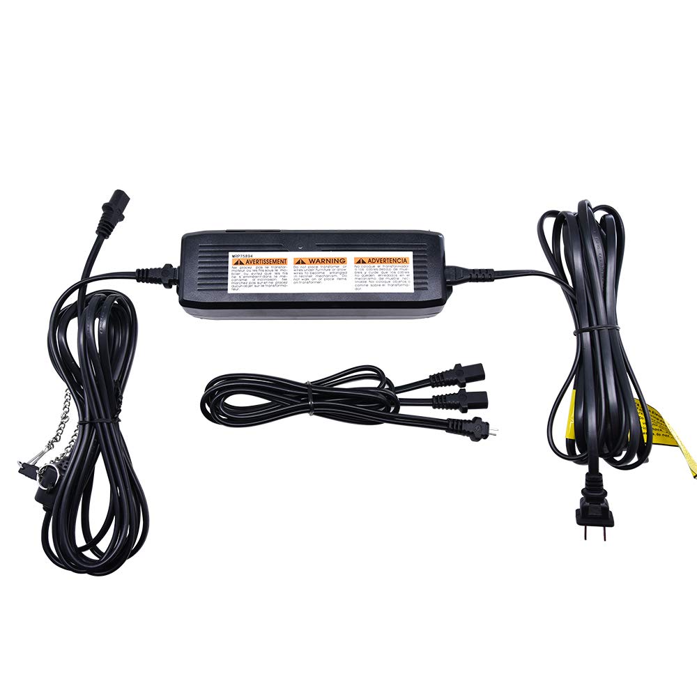 Limoss Power Recliner Lift Chair Power Supply Transformer MC140 Replacement Kit with 13.1 Feet AC Power Cable, 11.5 Feet Extensi