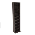 Atlantic Summit Media Storage Cabinet - Protects & Organizes Prized Music, Movie, Video Games or Memorabilia Collections, PN 747