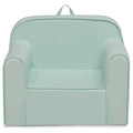 Delta Children Cozee Chair -Foam Kids Chair for Ages 18 Months and Up, Sage