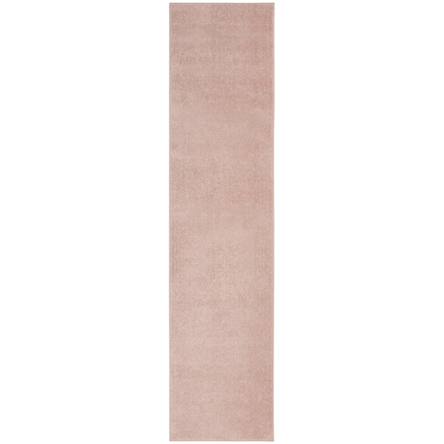 Nourison Essentials Indoor/Outdoor Pink 22 x 12 Area Rug, Easy Cleaning, Non Shedding, Bed Room, Living Room, Dining Room, Bac