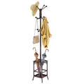 Hoctieon Coat Rack Freestanding,Entryway Coat Hanger Stand,Umbrella Holder,Hall Tree With 12 Hooks,Standing Coat Rack,Floor Stan