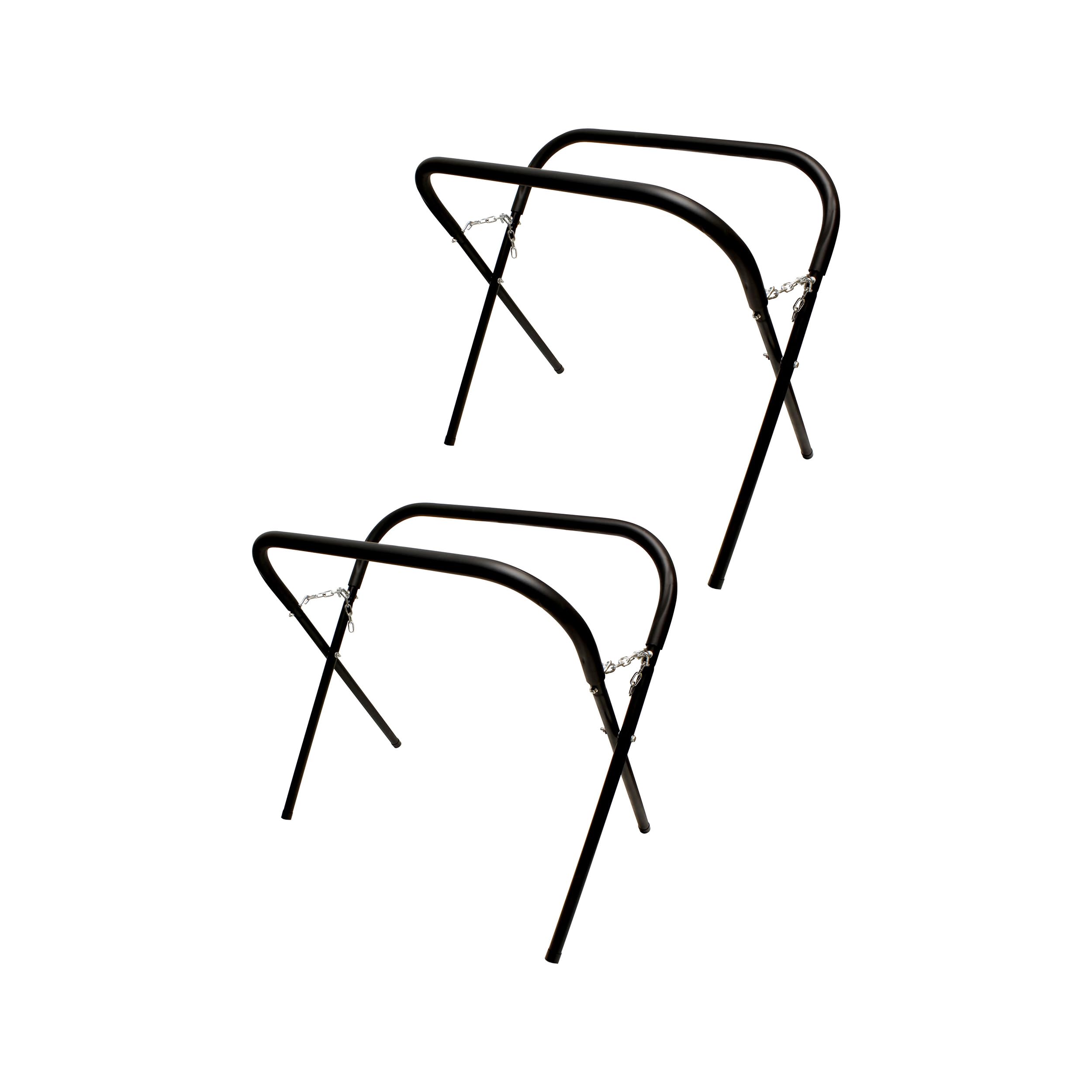 ABN Folding Work Stand 4pk - 4000lb Total Capacity Portable Workbench Paint Platform for Auto Body Workshop