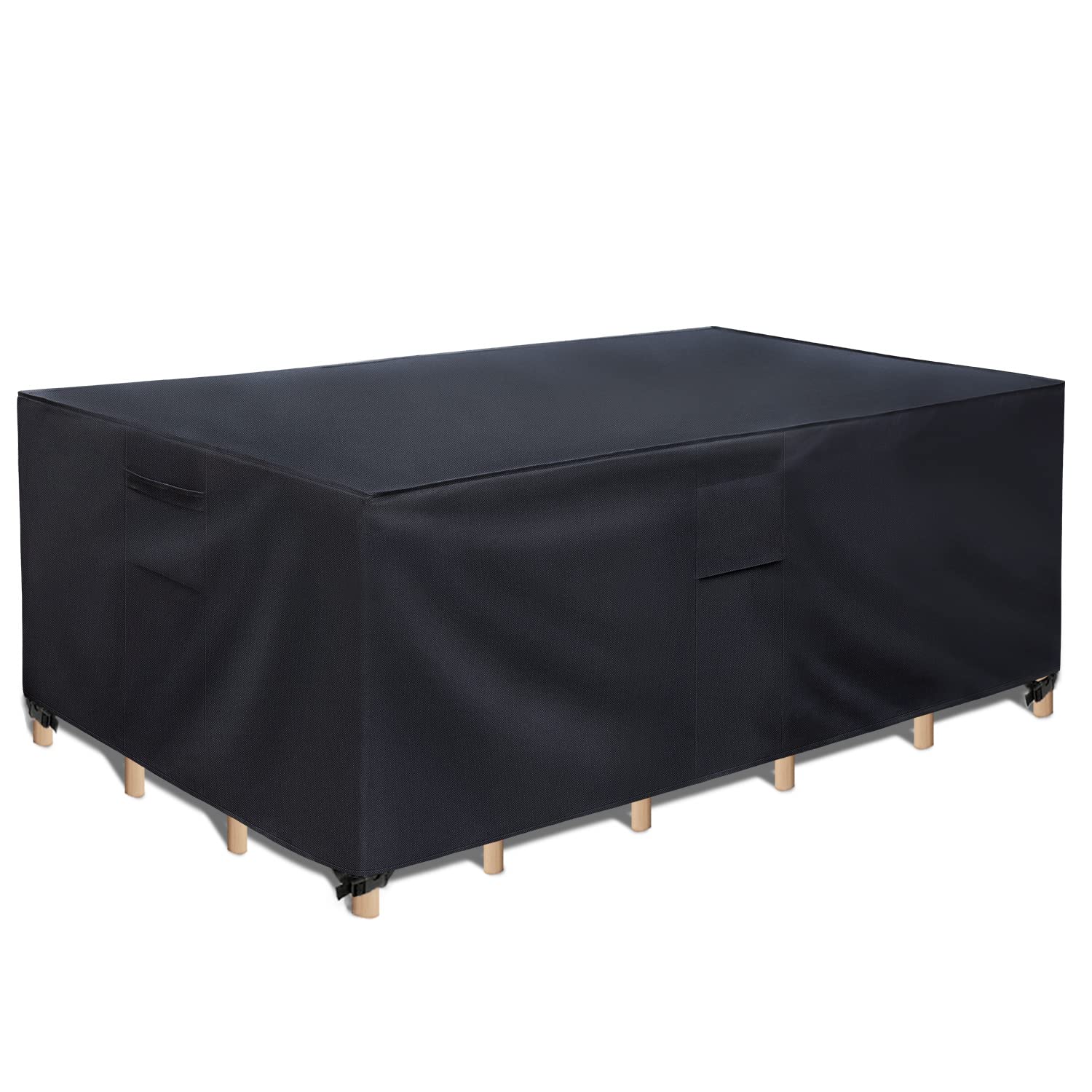 Rosoenvi Patio Covers - 600D Waterproof, for Outdoor Furniture, Table & Chair Set, 98 x 78 x 32 Inch