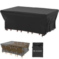 Velway Patio Furniture Cover Outdoor, Waterproof Rectangular Patio Table Chair Sofa Set Cover, 95   Lx64   Wx39   H, All Weather