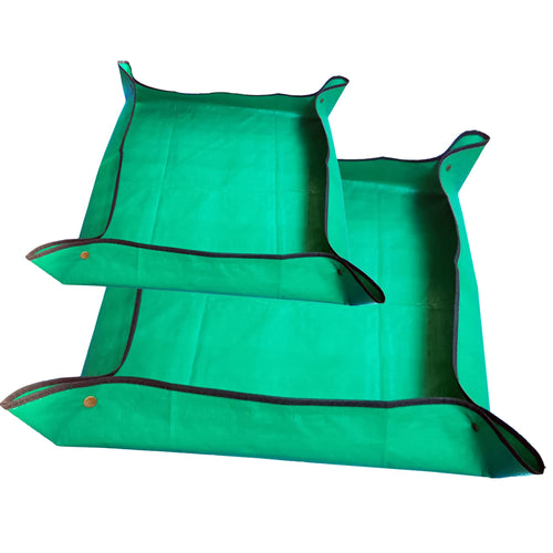 2PCS(39.3,26.8) Plant Waterproof Repotting Square Mats,Foldable Garden Transplanting Work Cloth Mat,Portable Gardening Mat,I