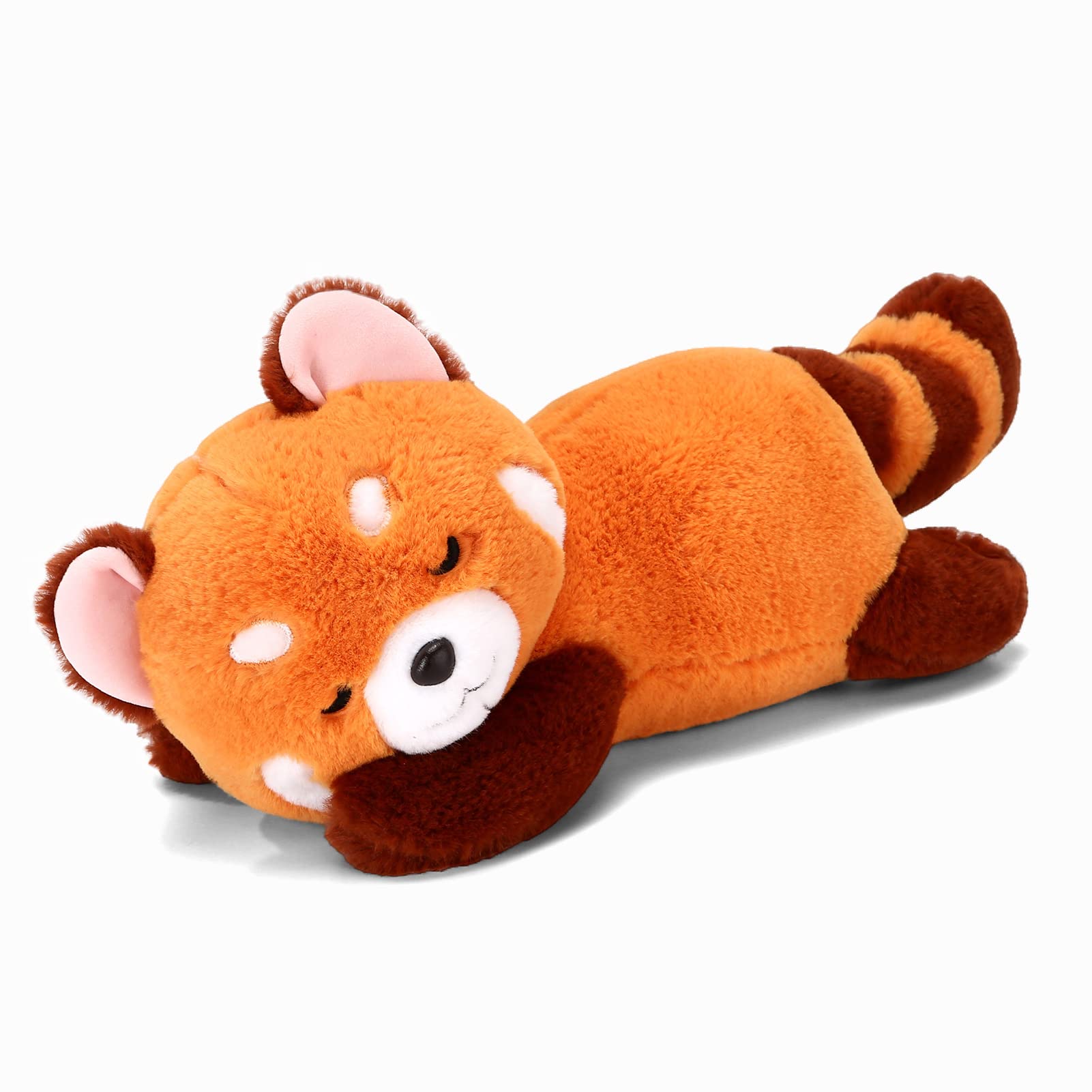 Red Panda Stuffed Animal Pillow Cute Red Panda Plush Toy Panda Plushie Gift for Girlfriend Kids Birthday 13.7 Red Panda Pillow