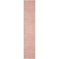 Nourison Essentials Solid Indoor/Outdoor Pink 22 x 20 Area Rug, Easy Cleaning, Non Shedding, Bed Room, Living Room, Dining Room