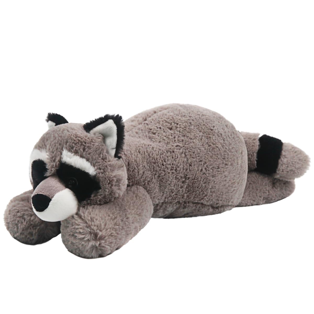 ARELUX Soft Raccoon Stuffed Animals:22in Raccoon Plush Cute Cuddly Body Pillow Hug Sleeping Fluffy Wild Animal Toys Bed Decor Pl