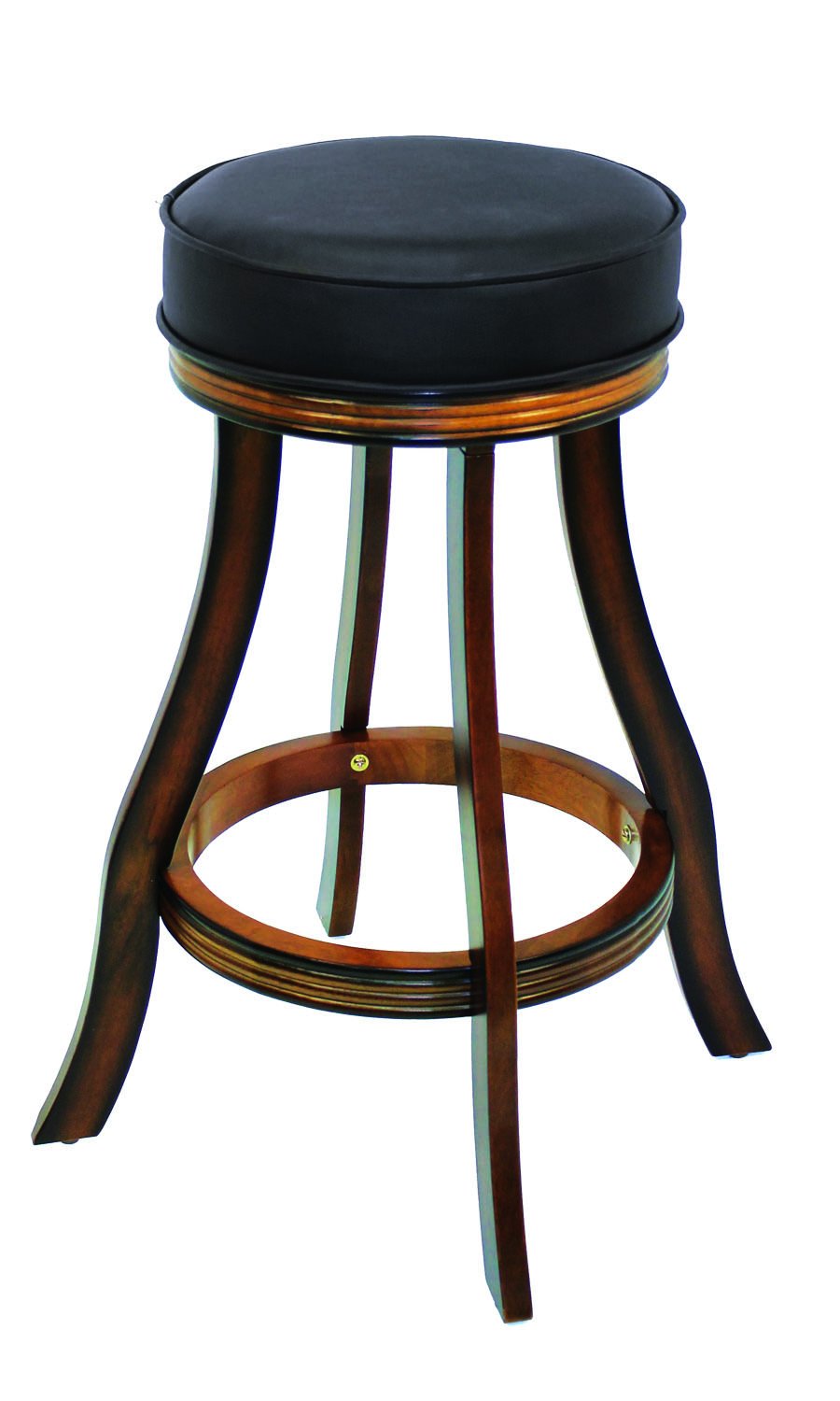 BACKLESS BARSTOOL - CHESTNUT