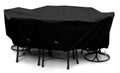 KoverRoos Weathermax 71362 Large High Back Dining Set Cover, 112 by 88 by 36-Inch, Black